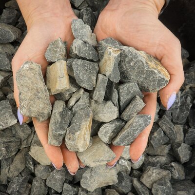 1 1/2" Black Granite