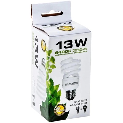 13W CFL 6400 Single Bulb