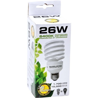 26W CFL 6400K Single Bulb