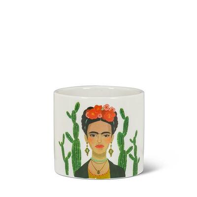 Lady & Cactus Planter