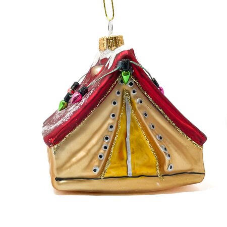 Tent w/Lights Ornament