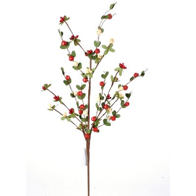 Bell Berry Spray Green/Red