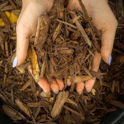 Brown Enviro Mulch Half Yard