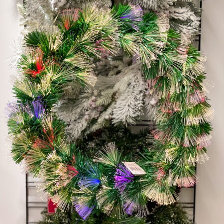 Fibre Optic Wreath