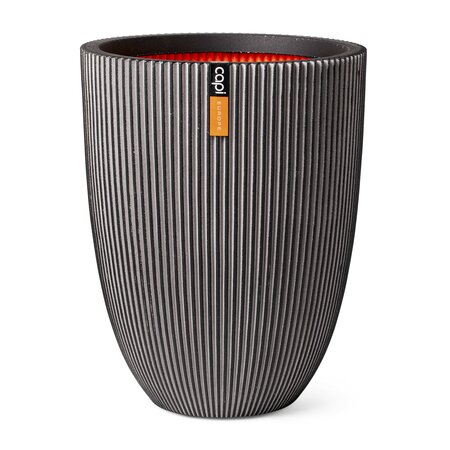 CAPI Groove Elegant Low Vase
