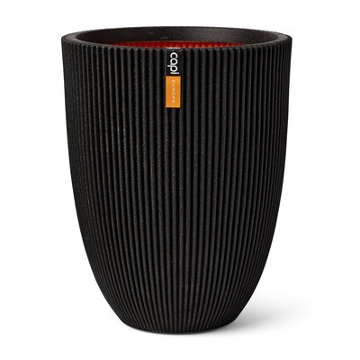 CAPI Groove Elegant Low Vase