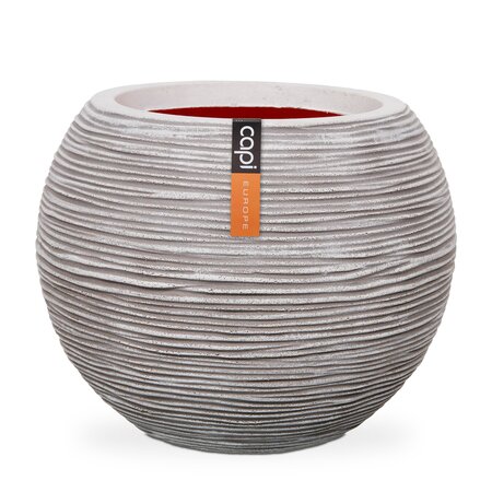 CAPI Rib Vase Ball Planter