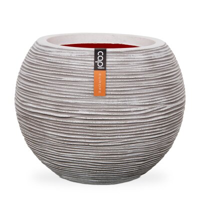 CAPI Rib Vase Ball Planter