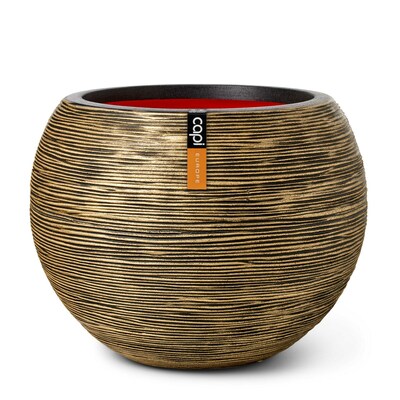 CAPI Rib Vase Ball Planter