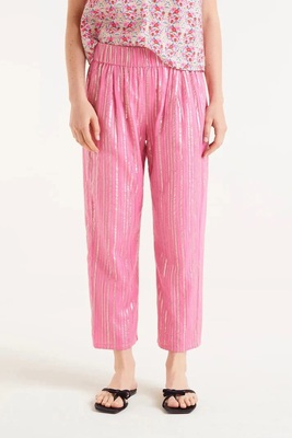 Pink Lurex Trousers