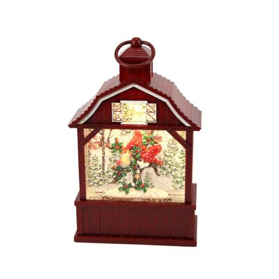 LED Cardinal Lantern