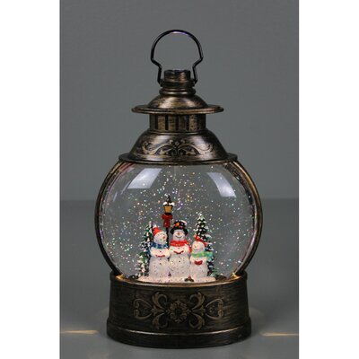 LED Snowman Lan Globe