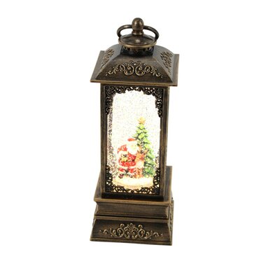 LED Santa Lantern