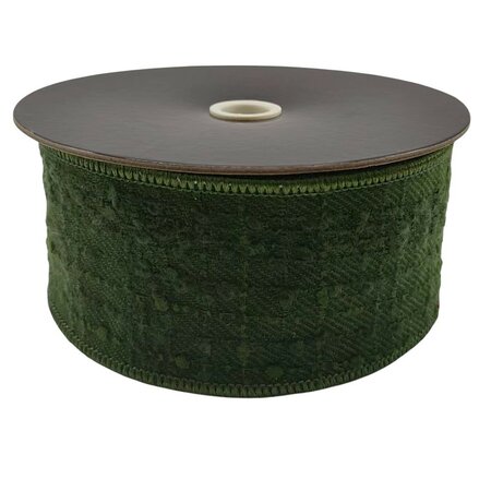 Green Wool Ribbon