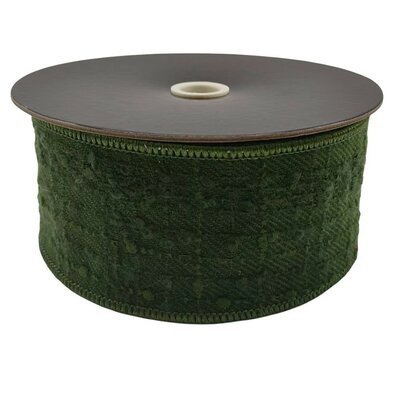 Green Wool Ribbon