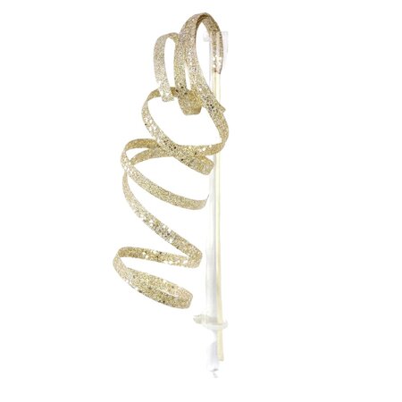 Gold Glitter Spiral Spray