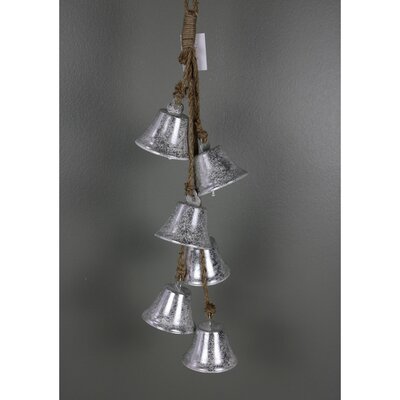 Sliver 6 Bells Hang Ornament