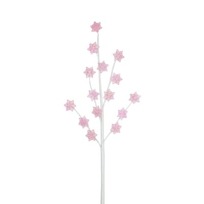 Pink Snowflake Spray