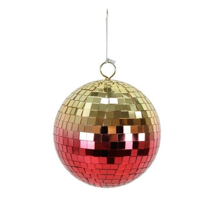 Ombre Mirror Ball Ornament