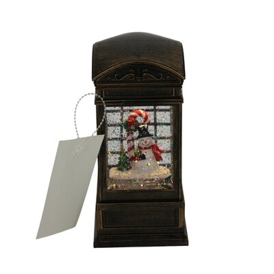 LED Snowman Lantern