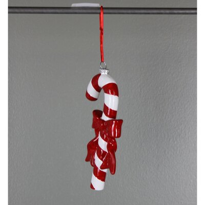 Candycane w/Bow Ornament