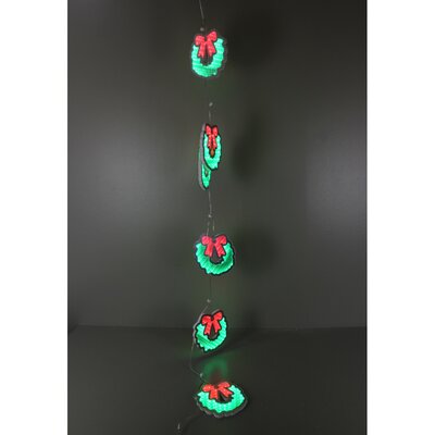 LED Wreath Garland