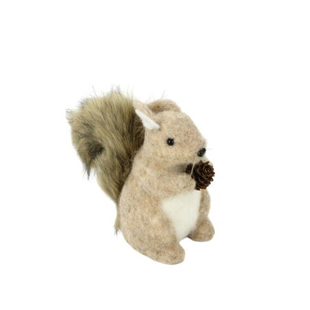 Natural Felt Squirrel