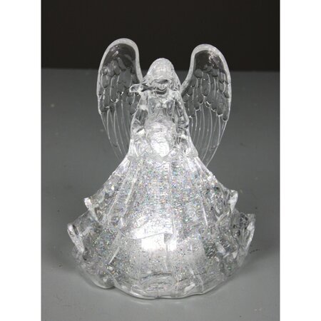 LED Angel Snow Globe