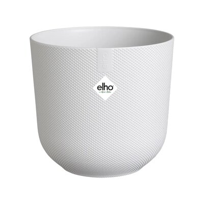 Jazz Round White Pot