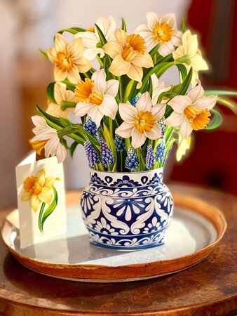 English Daffodils Card