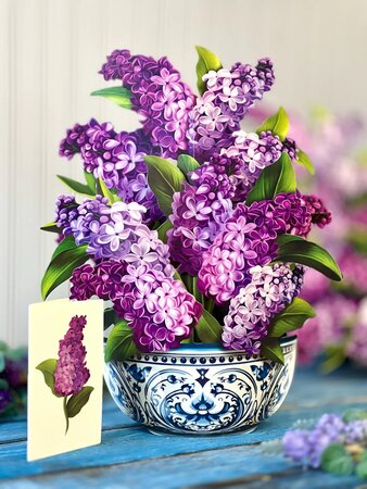 Garden Lilacs Card