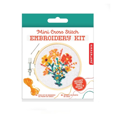Flower Mini Embroidery Kit