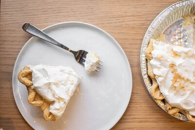 Fresh Coconut Cream Pie