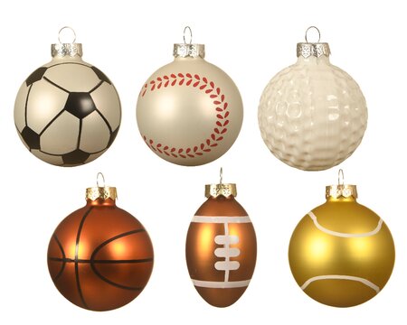 Sports Balls Ornaments