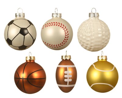 Sports Balls Ornaments