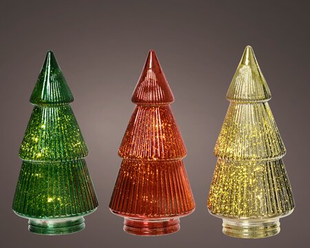 Glass LED Tree