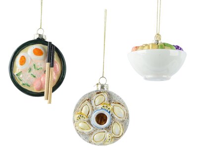Seafood Dish Ornaments
