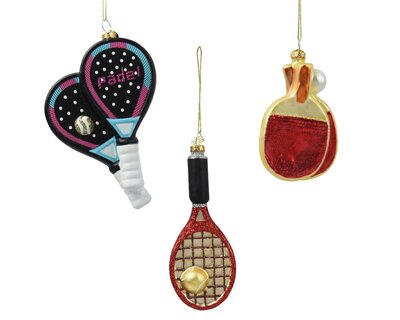 Sports Rackets Ornaments