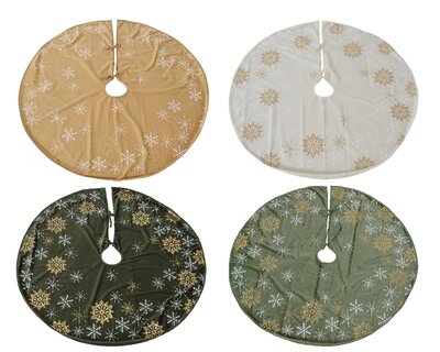 Snowflake Tree Skirt
