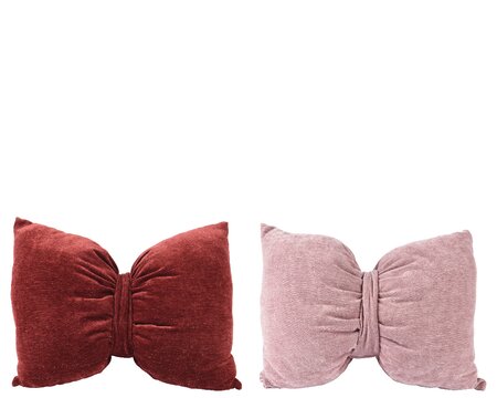 Glitter Bow Shaped Pillow