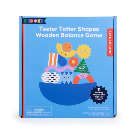 Teeter Totter Shapes Wood