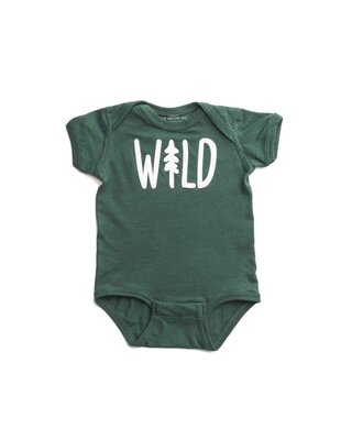 Wild Pine Baby Bodysuit