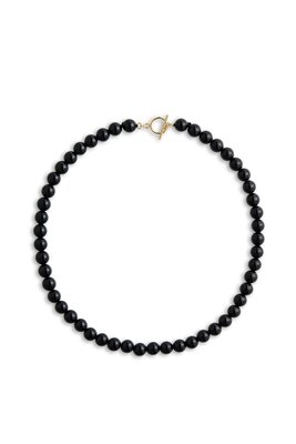 Boule Black Tourmaline Necklace
