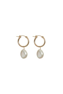 Degas Gold Pearl Earring