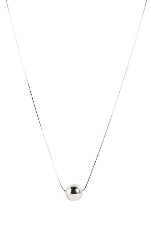 Dodi Sliver Sphere Necklace