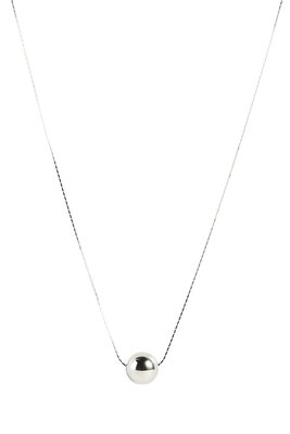 Dodi Sliver Sphere Necklace