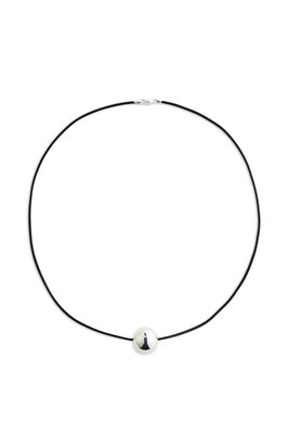 Loter Sliver Sphere Necklace