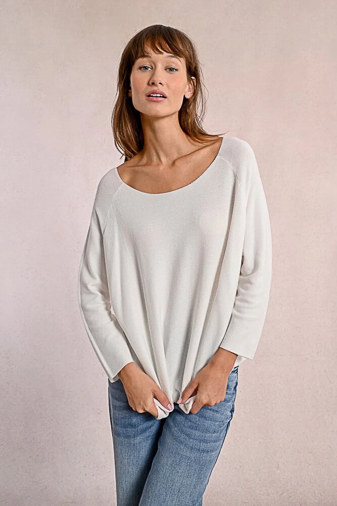 Cream Knit SW Top - Lacoste Garden Centre webshop | Winnipeg