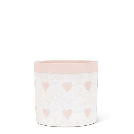Pink Heart/Dot Pot