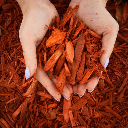 Red Enviro Mulch Bag